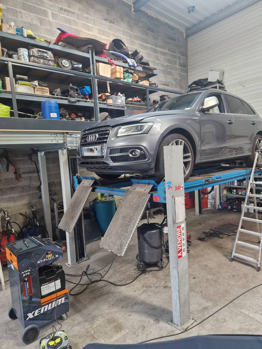 entretient boite de vitesse automatique avec machine